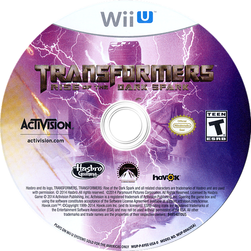 Transformers: Rise of the Dark Spark screenshot 3 for Wii U